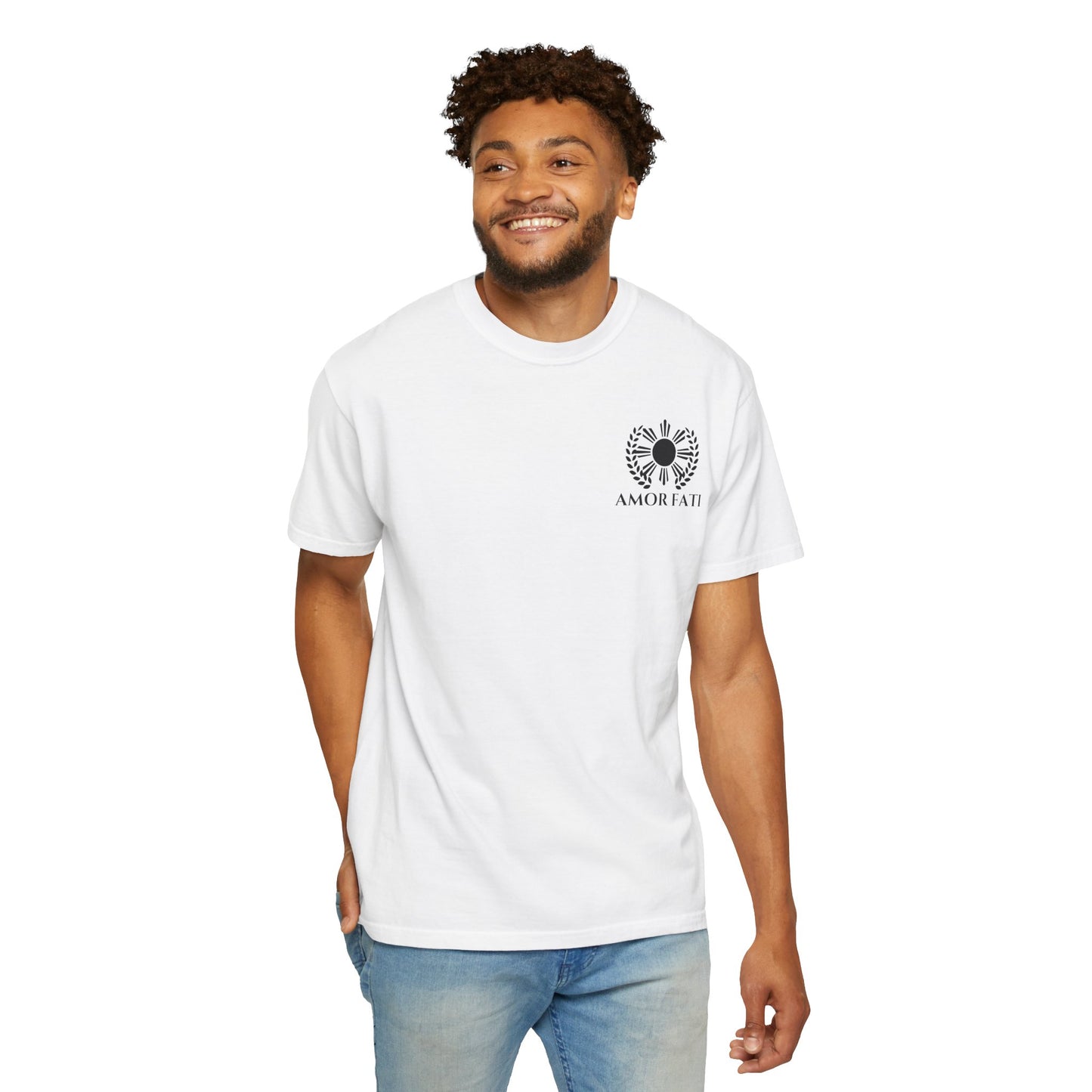 Amor Fati Unisex T-shirt - Front and Back Prints