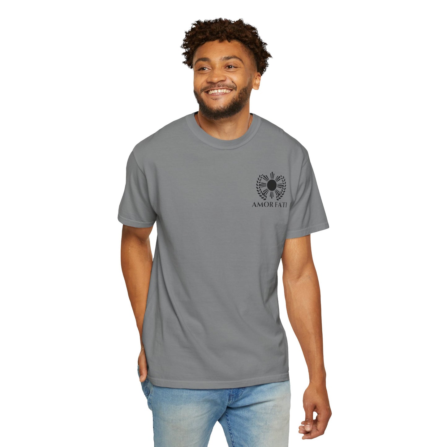 Amor Fati Unisex T-shirt - Front and Back Prints