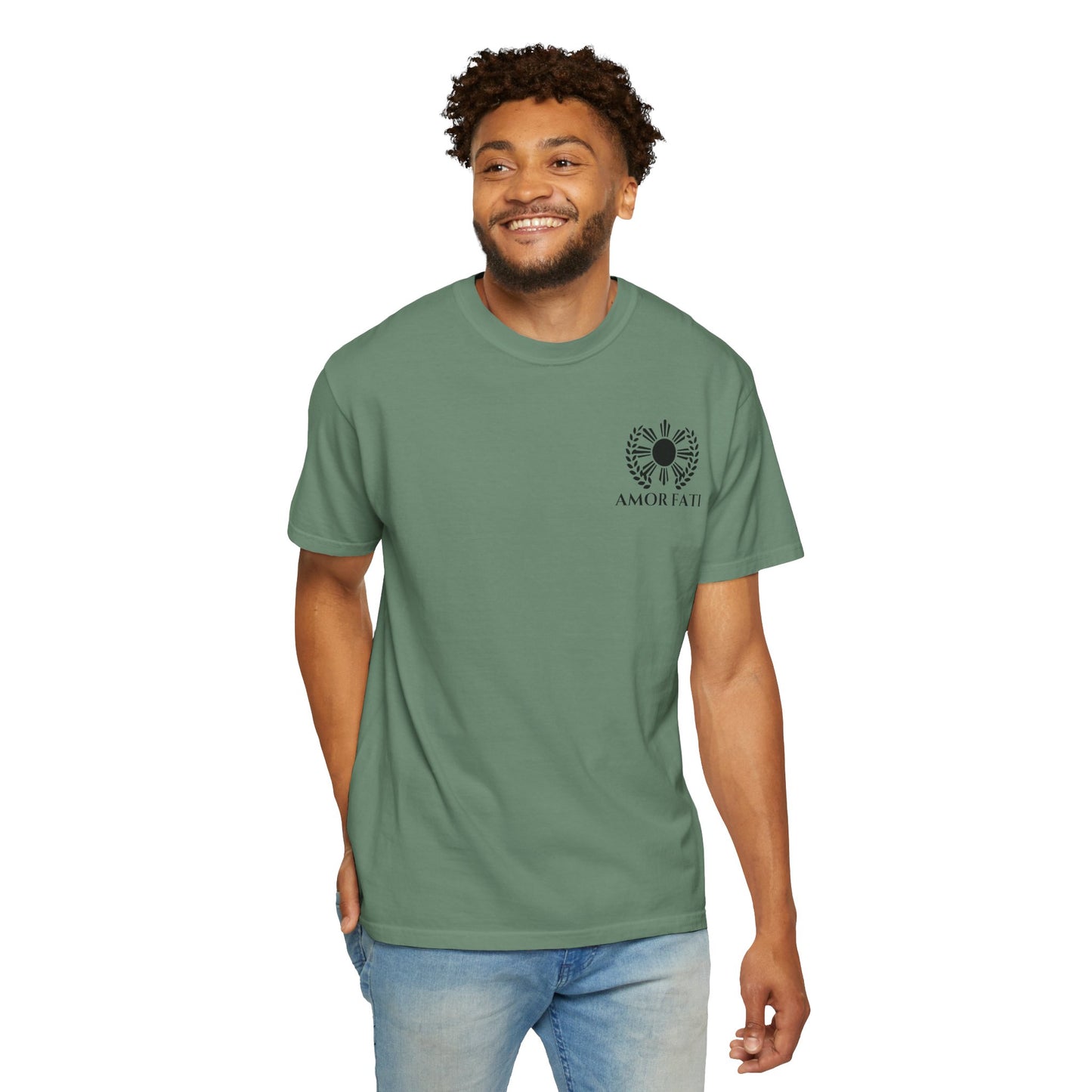 Amor Fati Unisex T-shirt - Front and Back Prints