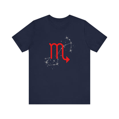 Scorpio Zodiac T-Shirt- October and November Birthday Tee - Unisex Graphic Tee - Radiate Good Merch