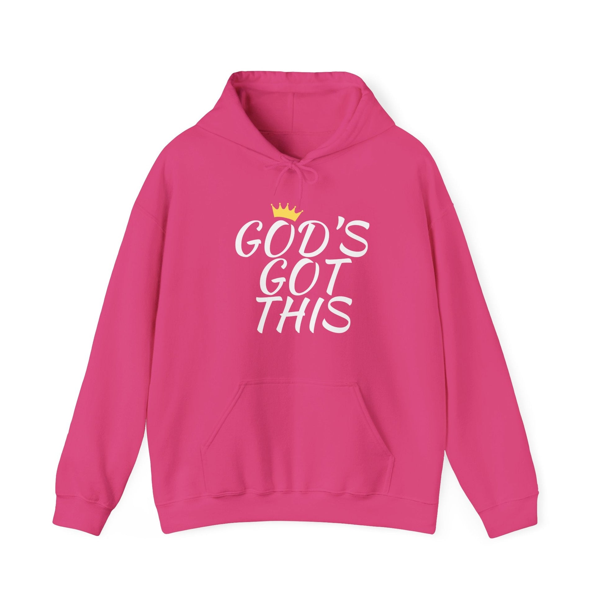 God's Got This Pink Unisex Graphic Hoodie - Radiate Good Merch