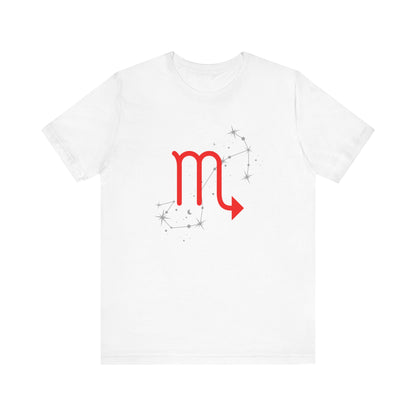 Scorpio Zodiac T-Shirt- October and November Birthday Tee - Unisex Graphic Tee - Radiate Good Merch