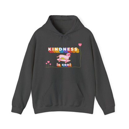 Kindness Is Cool Unisex Graphic Hoodie- Radiate Good Merch