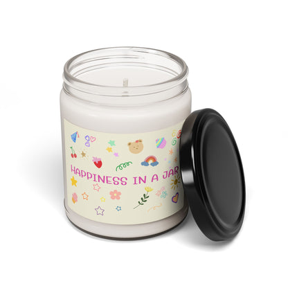 Happiness in a Jar - Soy Candle, 9oz - Radiate Good Merch